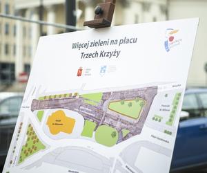 Plac Trzech Krzyży w Warszawie 