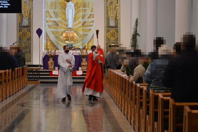 Tak wyglądała Niedziela Palmowa w warszawskich kościołach