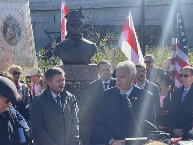 Tadeusz Kościuszko stanął na Greenpoincie