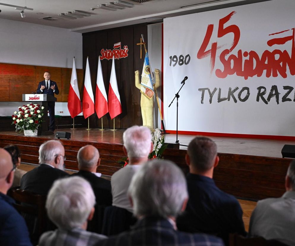 Rocznica Porozumień Sierpniowych w Gdańsku. Prezydent Karol Nawrocki: Mogę żyć w wolnej Polsce dzięki wam