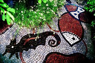 Efektowna mozaika kamienna w ogrodzie. Układanie mozaiki KROK PO KROKU