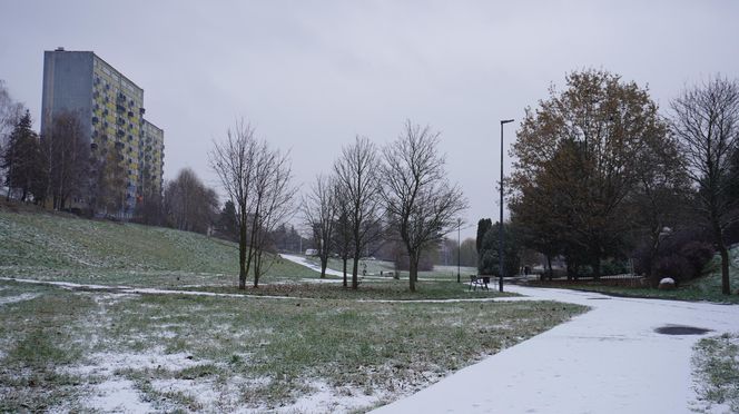 No i przyszła! Zima w Lublinie. Tak wygląda Park Rury