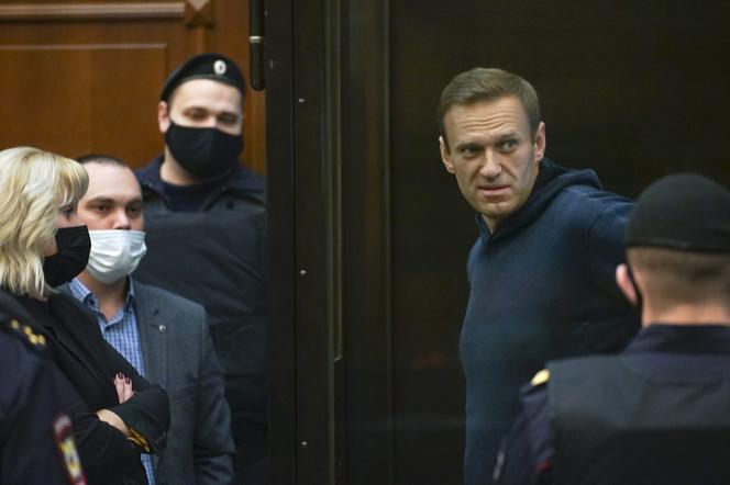 Aleksiej Nawalny w sądzie
