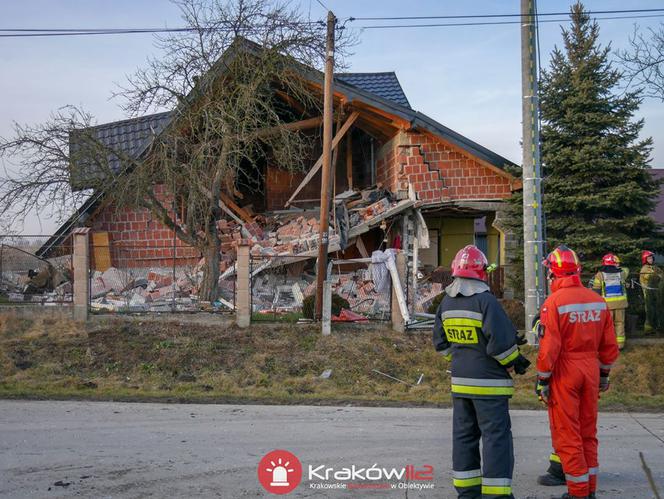 WYBUCH GAZU w Żydowie. RUNĄŁ strop domu 