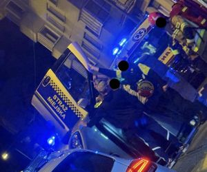  Łódź. Wypadek strażników miejskich. Staranował ich nietrzeźwy 30-latek [ZDJĘCIA]