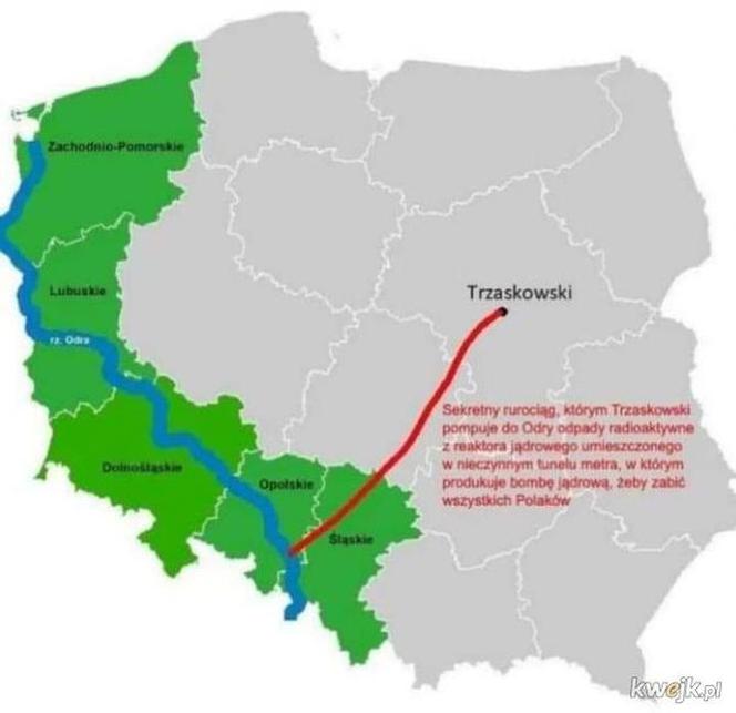 Zatruta Odra. Internauci komentują reakcje rządu [MEMY] 