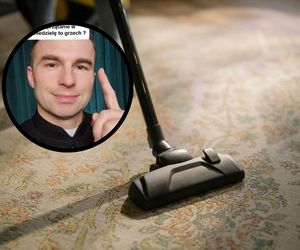 Ksiądz ostro o sprzątaniu w niedzielę. Internauci niezadowoleni