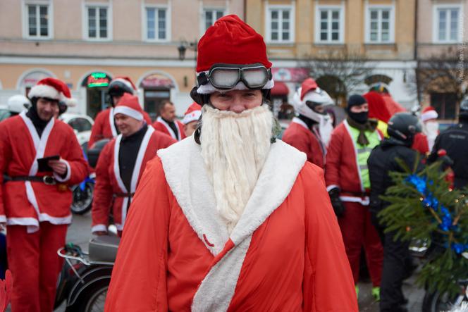 MotoMikołaje na ulicach Lublina! Odwiedzili dzieci w szpitalach