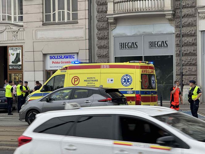 Wypadek w centrum Warszawy. Potrącone dziecko