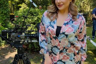 M jak miłość nowy sezon po wakacjach. Anita (Melania Grzesiewicz) na planie