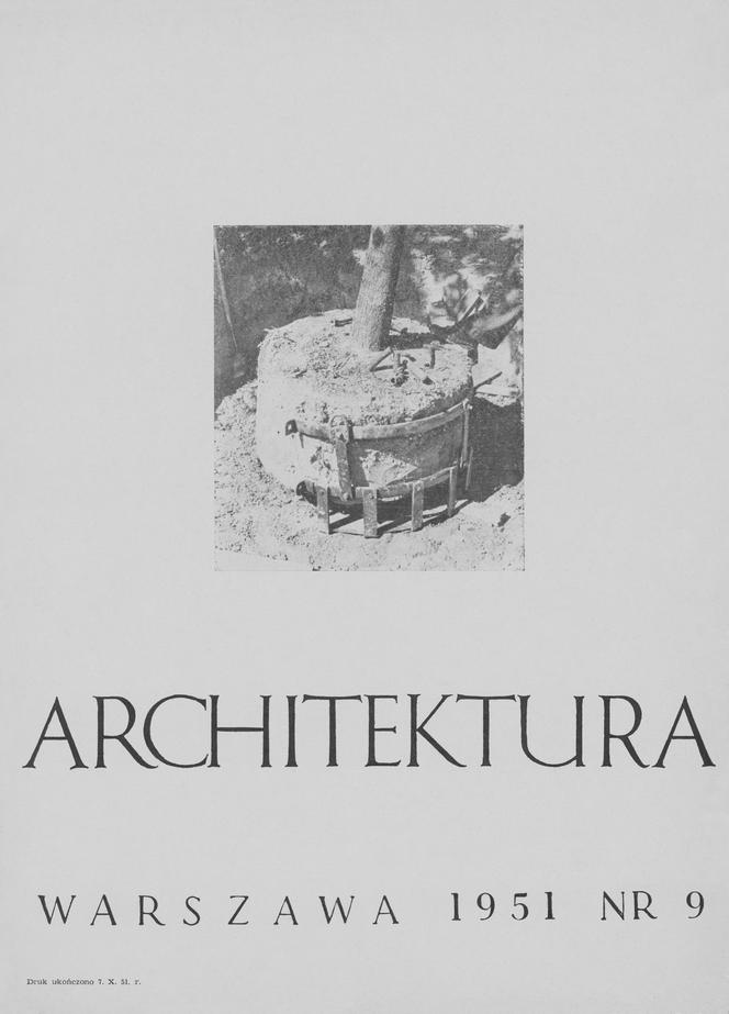 Z archiwum „Architektury 9/1951