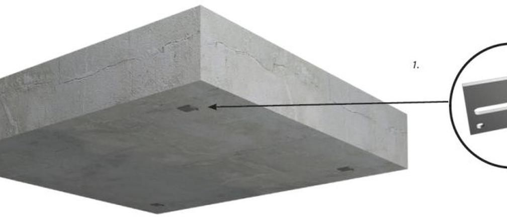strop betonowy