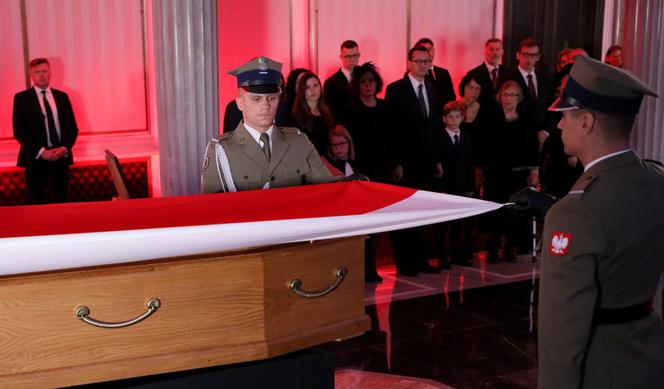Pożegnanie marszałka seniora Kornela Morawieckiego