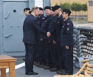 Prezydent Andrzej Duda w Gdyni