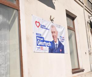 Kampania wyborcza w Kielcach. W śródmieściu najwięcej plakatów kandydatów do Sejmu i Senatu