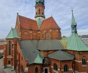 Ogród za kościołem św. Józefa w Krakowie