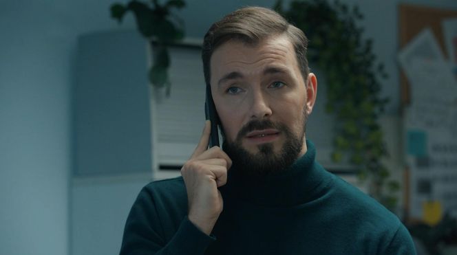 Barwy szczęścia odc. 3201. Marcin Kodur (Oskar Stoczyński)