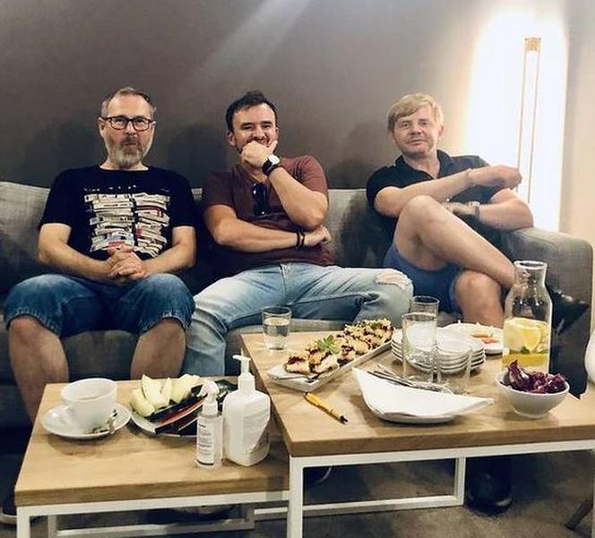 Rafał Zawierucha z bratem Grzegorzem