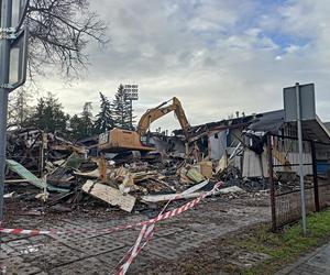 Rozbiórka budynku Warty Poznań