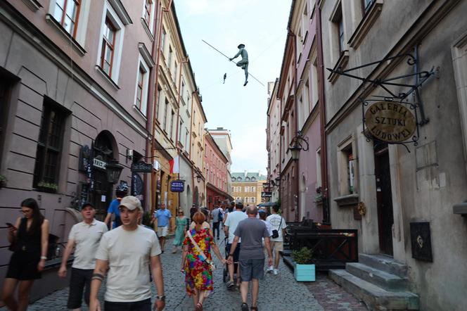 Sierpniowe weekendowe popołudnie w Lublinie