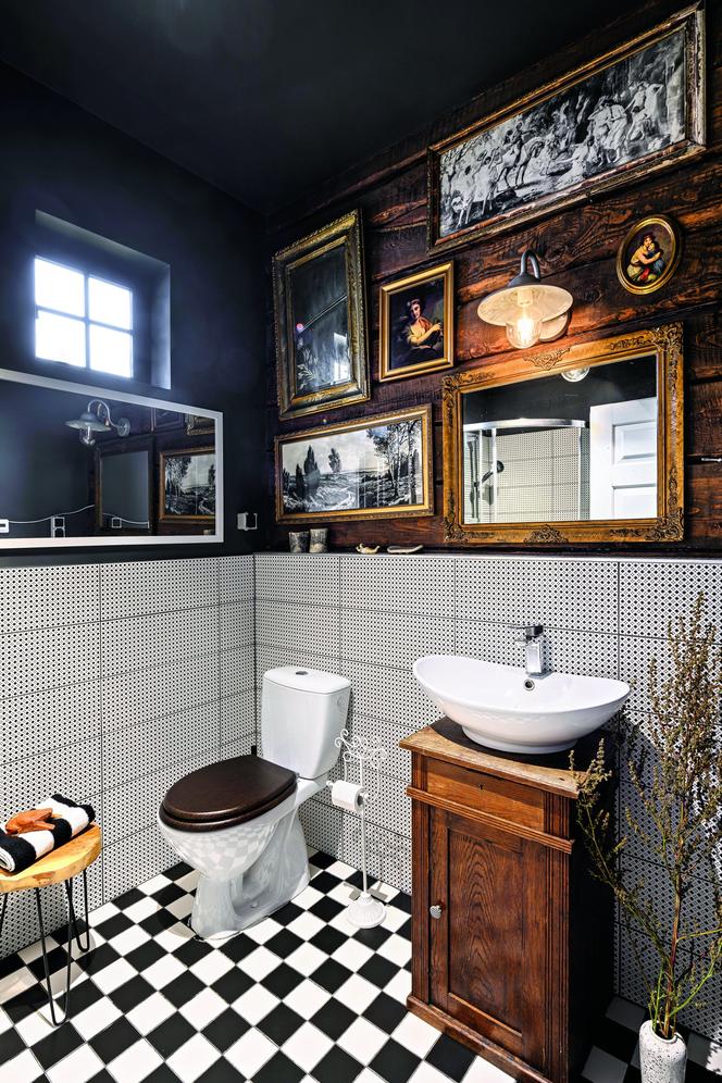 Przystanek Błotna – łazienka w duchu retro