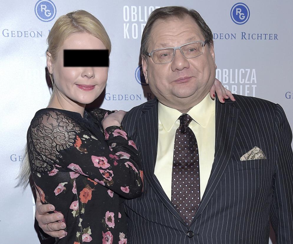 Ryszard Kalisz z żoną Dominiką