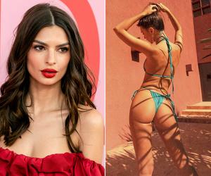 Emily Ratajkowski kontempluje sztukę. Zobacz, co na siebie włożyła, widać prawie wszystko