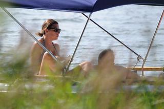 Aleksandra Kwaśniewska i Kuba Badach