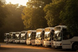Bezdomni w autokarach w Dąbrowie Górniczej. Czy to przełom w walce o godność?