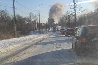Pożar przy ulicy Berezów w Suchedniowie