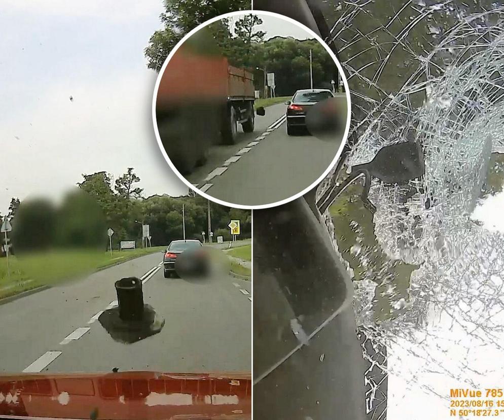 Cudem uniknęła śmierci. Wszystko zarejestrowała kamera...