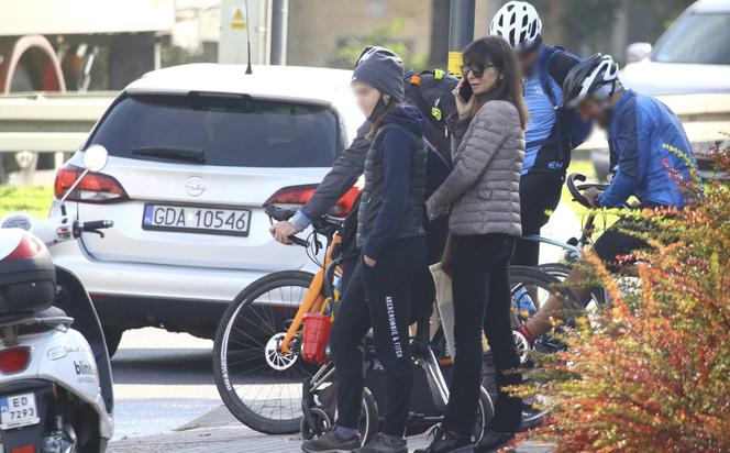 Marta Kaczyńska bez maseczki w czerwonej strefie