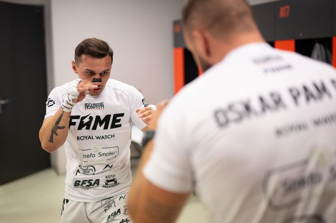 Daniel Nawrocki spotkał się z Tomaszem Adamkiem przed FAME 27