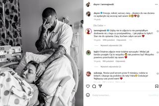 Deynn pokazała kadry z porodówki