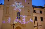 Świąteczna iluminacja ozdabia Wieżę Trynitarską w Lublinie 2023