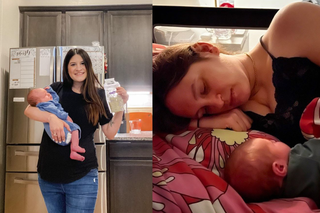 Piękne i do bólu szczere. Kobiety pokazują pierwszy wspólny miesiąc z noworodkami