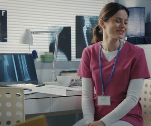 M jak miłość, odcinek 1885. Kasia (Paulina Lasota)