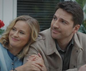 M jak miłość odc. 1881. Julia (Marta Chodorowska), Dima (Michał Pszeniczny)