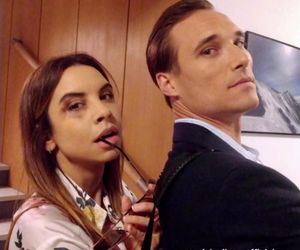 M jak miłość. Aneta (Ilona Janyst), Olek (Maurycy Popiel)