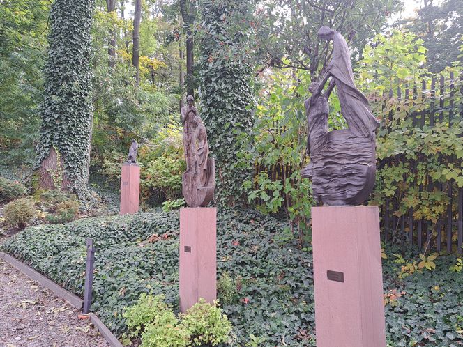 Ogród za kościołem św. Józefa w Krakowie