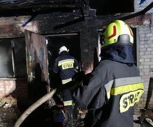 Lubelskie: Tragiczny pożar budynku gospodarczego. W środku znaleziono ciało mężczyzny
