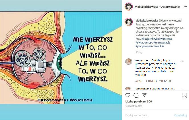 Viola Kołakowska atakuje Szumowskiego