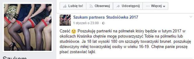 Partner na studniówkę Lublin 2017