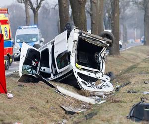 Śmiertelny wypadek w Odolanowie. Nie żyją dwie osoby