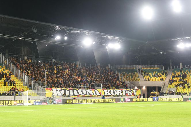 Mecz GKS Katowice - Korona Kielce. Ponad 12 tysięcy kibiców zobaczyło heroiczne zwycięstwo