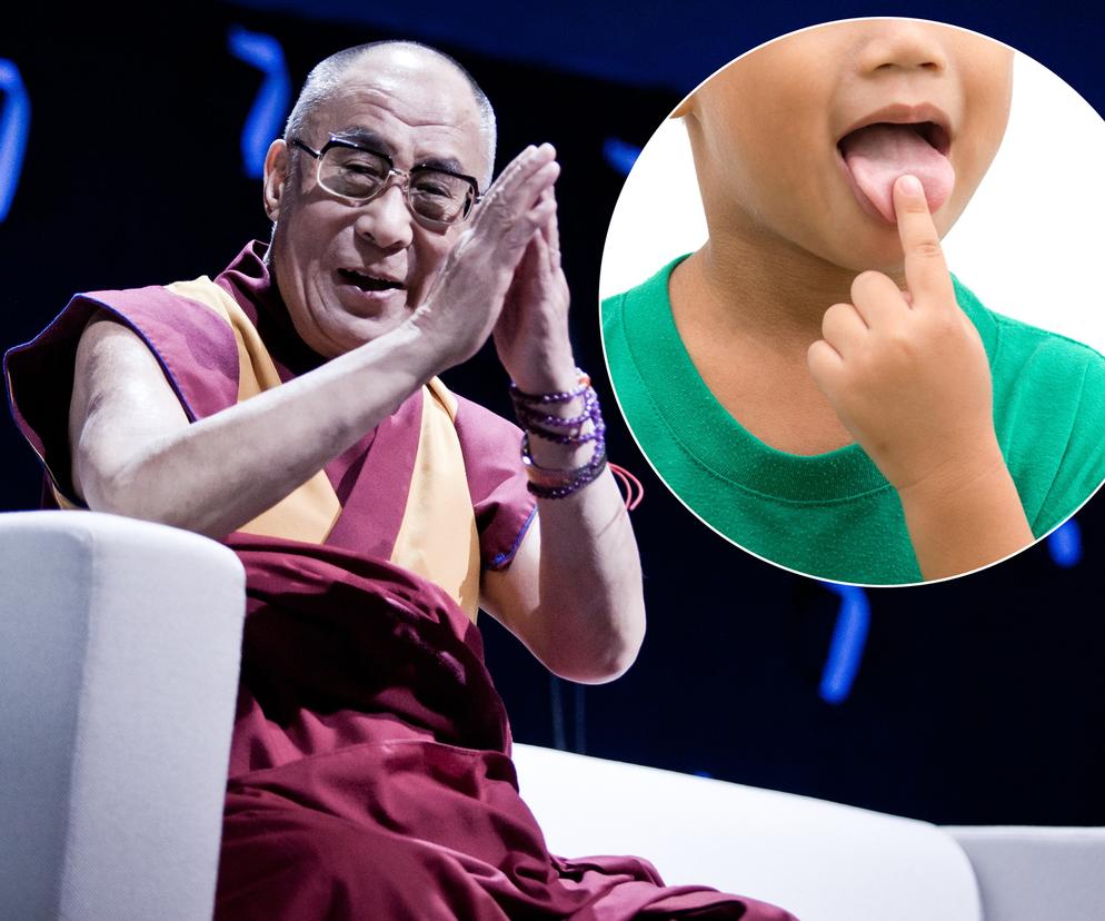 Dalajlama kazał to zrobić małemu chłopcu! Teraz przeprasza [WIDEO]. 