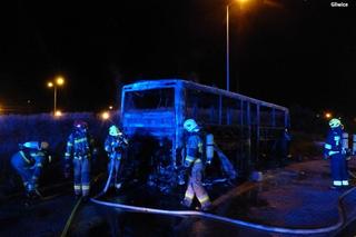 Horror na A4! Dzieci wracały z wakacji, autokar stanął w ogniu. Spłonęły bagaże