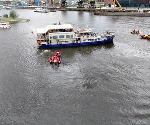 Ćwiczenia na Odrze przed finałem The Tall Ships Races 2024