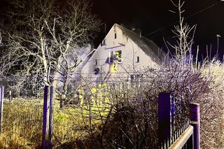 Tragiczny pożar domu jednorodzinnego