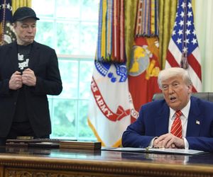 Elon Musk w Białym Domu z podbitym okiem 